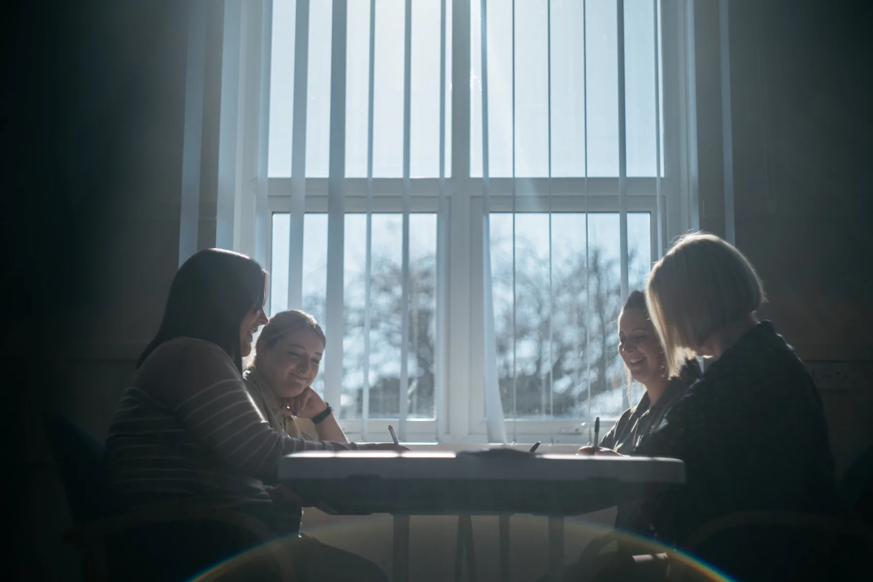 Four Women at Meeting Room