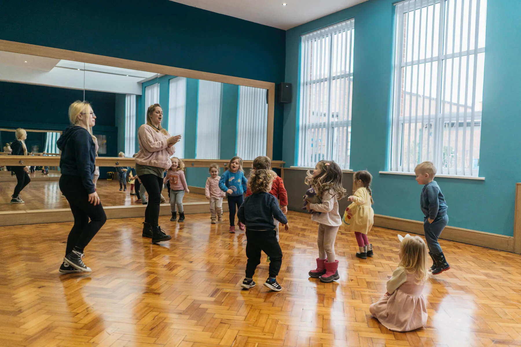 Children in Dance Class