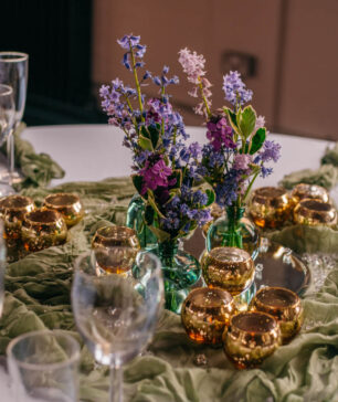 Floral Wedding Table Decor