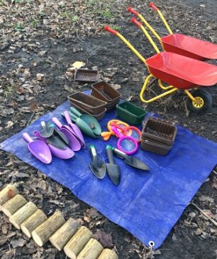 Wheelbarrows, Trowells and Other Gardening Equipment