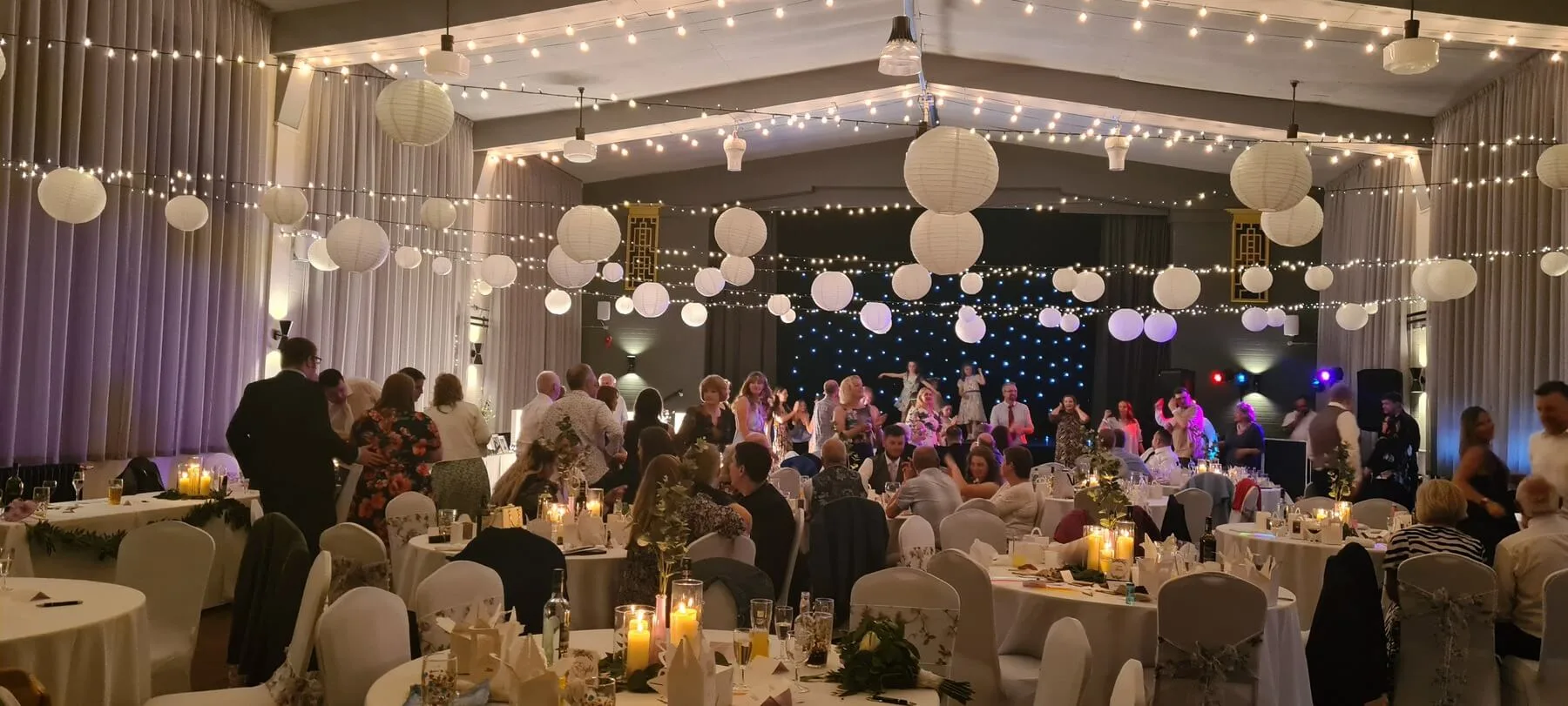 Wedding Reception in Full Swing