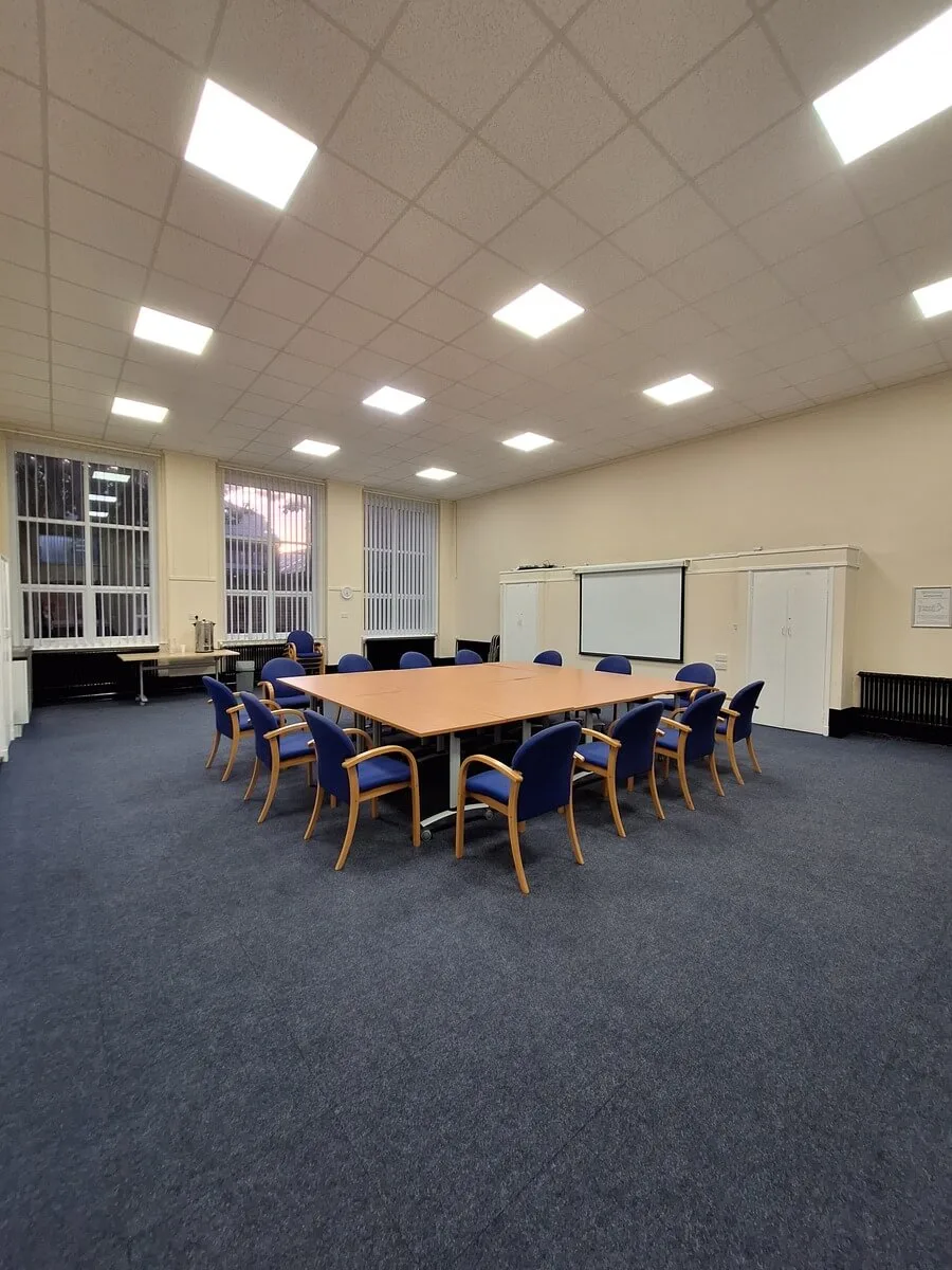 Empty Priory Meeting Room